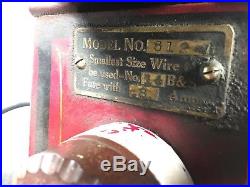 Vintage Hobart Meat Grinder Chopper Antique Model 612