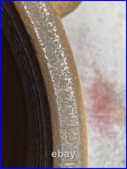 Vintage Hobart Meat Grinder Head Bowl Cylinder Stainless Steel with Steel Nut