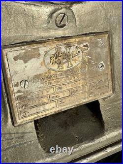 Vintage Hobart Meat Grinder Model 4332 S Complete With Grinder Feed Pan WORKS