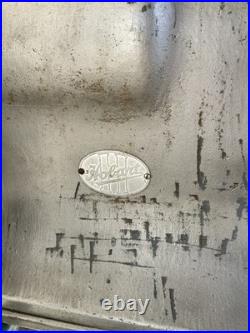 Vintage Hobart Meat Grinder Model 4332 S Complete With Grinder Feed Pan WORKS