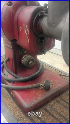 Vintage Hobart Meat and Coffee Grinder Combo with Attachments