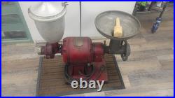 Vintage Hobart Meat and Coffee Grinder Combo with Attachments