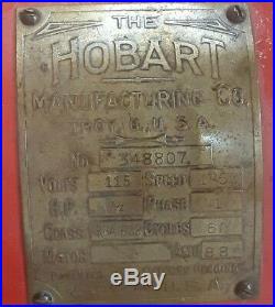 Vintage Hobart Model 622 Meat Grinder