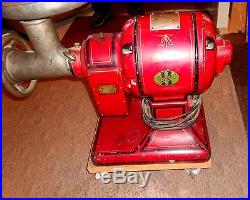 Vintage Hobart meat grinder Model 622 1/2 HP 110 single phase speed 1725
