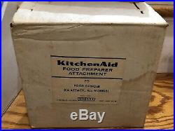 Vintage KitchenAid Food Chopper Meat Grinder Attachment, Hobart FG Metal Rare