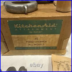 Vintage KitchenAid Food Prep Meat Grinder FC Food Chopper Hobart KA All Models