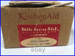 Vintage KitchenAid HOBART All Metal Food Chopper Meat Grinder Attachment