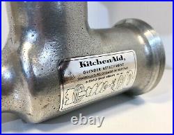 Vintage KitchenAid HOBART FC Food Chopper Meat Grinder Attachment (KA)