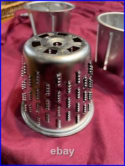 Vintage KitchenAid Hobart Attachment RVS Rotor Slicer Shredder Metal & Grinder