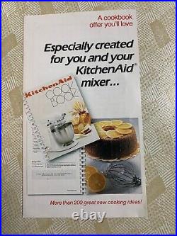Vintage KitchenAid Hobart FG Metal Food Grinder Attachment 7 Pieces Made in USA