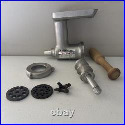 Vintage KitchenAid Hobart FG Metal Food Grinder Attachment 7 Pieces USA EUC