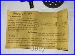 Vintage KitchenAid Hobart Food Chopper Meat Grinder All Metal