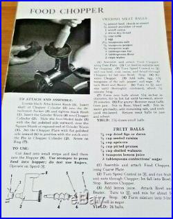 Vintage KitchenAid Hobart Food Chopper Meat Grinder Attachment FC REFURBISHED