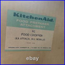 Vintage KitchenAid Hobart Food Chopper Meat Grinder FC Orig BOX
