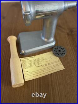 Vintage KitchenAid Hobart Food Chopper Meat Grinder FG All Metal