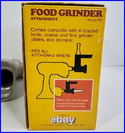 Vintage KitchenAid Hobart Food Chopper Meat Grinder FG All Metal
