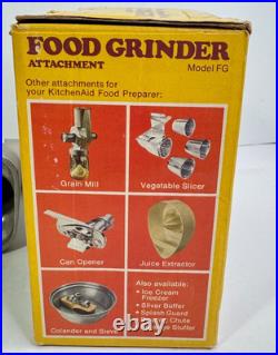 Vintage KitchenAid Hobart Food Chopper Meat Grinder FG All Metal