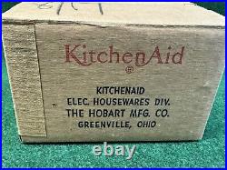 Vintage KitchenAid Hobart Food Chopper Meat Grinder FG All Metal Rare, EUC BOX