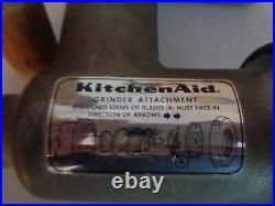 Vintage KitchenAid Hobart Food Chopper Meat Grinder FG All Metal Rare, E