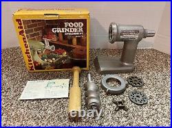 Vintage KitchenAid Hobart Food Chopper Meat Grinder FG Attachment ALL METAL