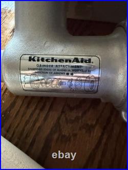 Vintage KitchenAid Hobart Food Chopper Meat Grinder Metal