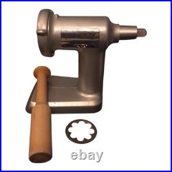 Vintage KitchenAid Hobart Food Grinder Attachment All Metal Original Box
