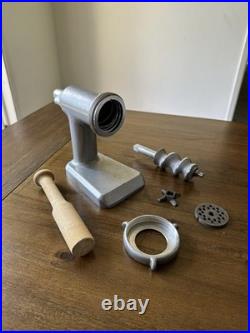 Vintage KitchenAid Hobart Food Grinder Attachment All Metal With Box