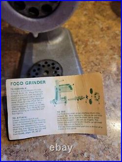 Vintage KitchenAid Hobart Food Grinder Attachment Model FG metal not plastic