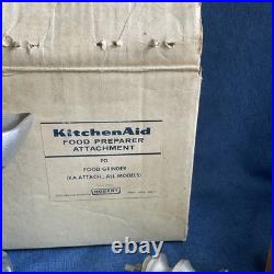 Vintage KitchenAid Hobart Food Grinder FG All Metal RARE withBox inv#255