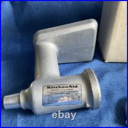 Vintage KitchenAid Hobart Food Grinder FG All Metal RARE withBox inv#255