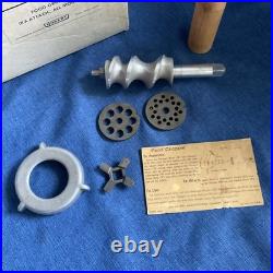 Vintage KitchenAid Hobart Food Grinder FG All Metal RARE withBox inv#255
