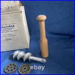 Vintage KitchenAid Hobart Food Grinder FG All Metal RARE withBox inv#255