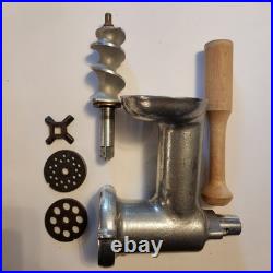 Vintage KitchenAid Hobart Meat Food Grinder With Sausage Stuffer 3-C