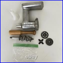 Vintage KitchenAid Hobart Meat Food Grinder With Sausage Stuffer FG All Metal