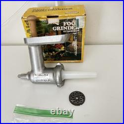 Vintage KitchenAid Hobart Meat Food Grinder With Sausage Stuffer FG All Metal