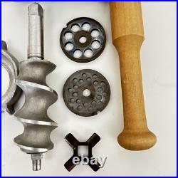 Vintage KitchenAid Hobart Meat Food Grinder With Sausage Stuffer FG All Metal