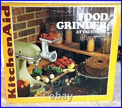 Vintage KitchenAid Hobart Meat Grinder Model FG Metal