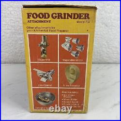 Vintage KitchenAid Hobart Meat Grinder & Sausage Stuffer- FG Metal Rare in Box