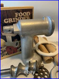 Vintage KitchenAid Hobart -Metal Food Chopper/Meat Grinder Attachment withBox