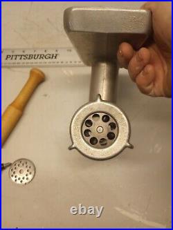 Vintage KitchenAid Hobart Metal Food Grinder Attachment Made in USA