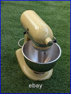 Vintage KitchenAid K45 Mixer Rare Buttercream Yellow USA Made