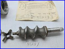 Vintage KitchenAid Metal Food Meat Grinder Attachment for Stand Mixer ALL PARTS