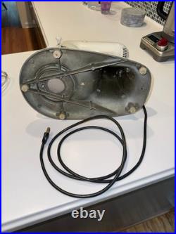 Vintage KitchenAid Model 4C Mixer, White, + slicer, shredder, meat grinder