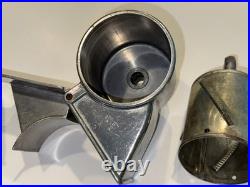 Vintage KitchenAid Model 4C Mixer, White, + slicer, shredder, meat grinder