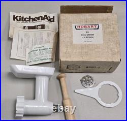 Vintage Kitchen Aid Food Grinder Attachment Hobart Plastic FG #10 BRAND NEW