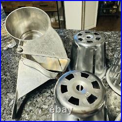 Vintage Kitchenaid Hobart Rotor Slicer Shredder Attachment S68242 + Food Grinder