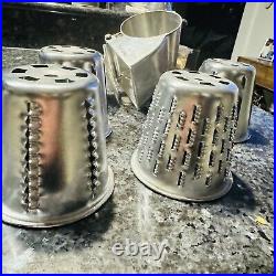 Vintage Kitchenaid Hobart Rotor Slicer Shredder Attachment S68242 + Food Grinder