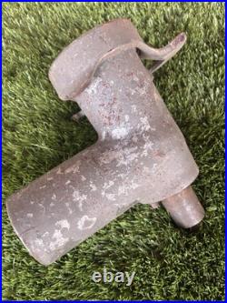 Vintage Meat Grinder Attachment Housing & Ring #12? For Hobert Grinder? Damaged