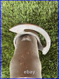 Vintage Meat Grinder Attachment Housing & Ring #12? For Hobert Grinder? Damaged