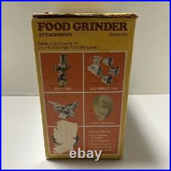 Vintage Metal Hobart Kitchenaid Food Grinder Attachment Model FG